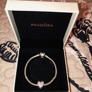 Pandora Bracelet with Charm